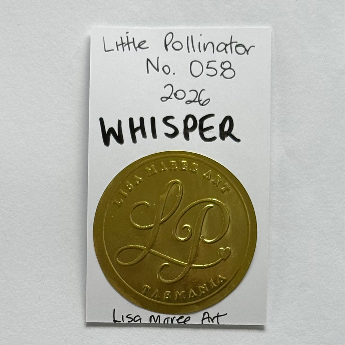 Little Pollinator No. 058 Whisper
