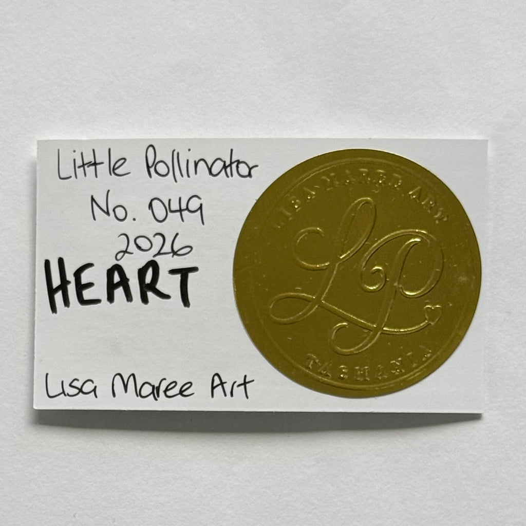 Little Pollinator No. 049 Heart