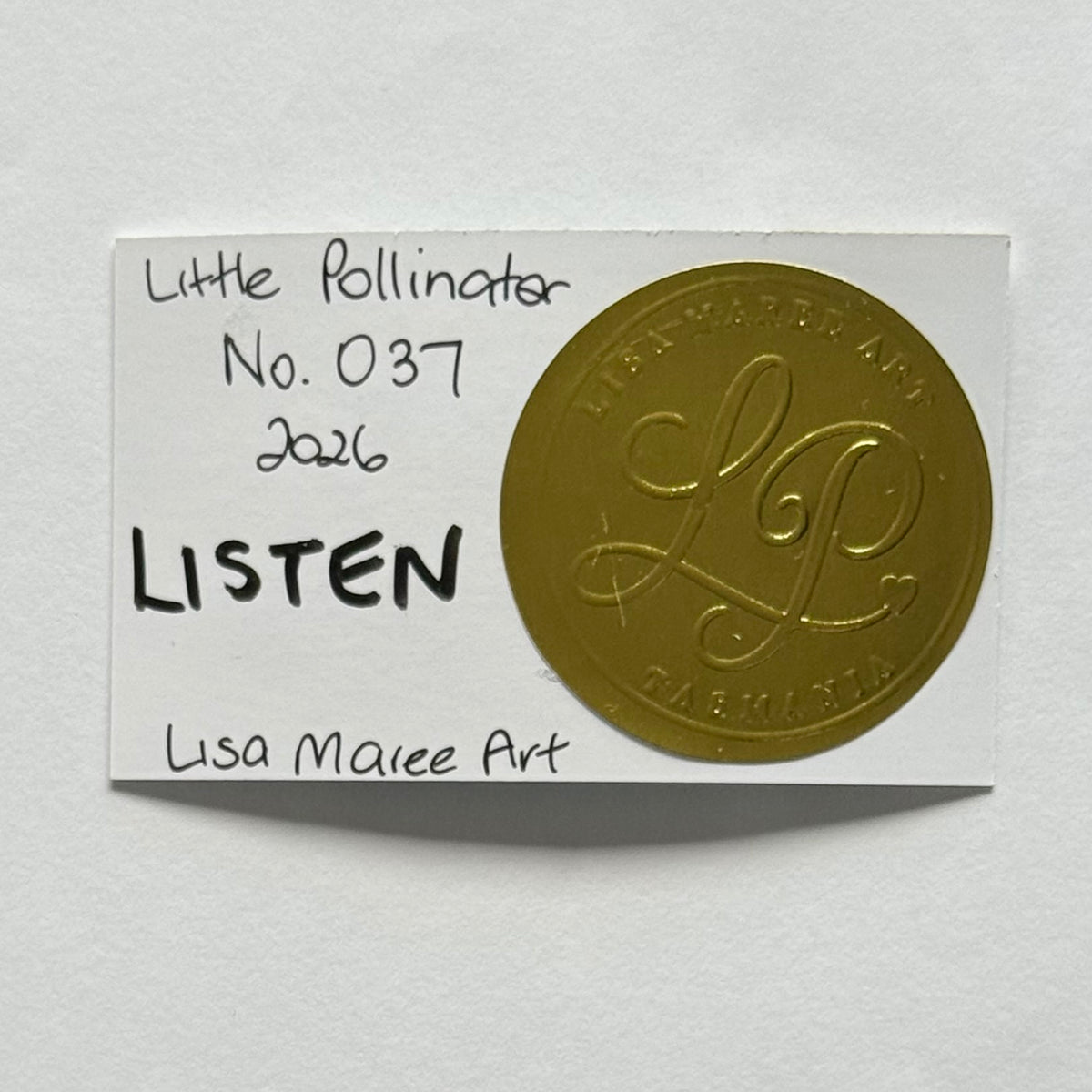 Little Pollinator No. 037 Listen