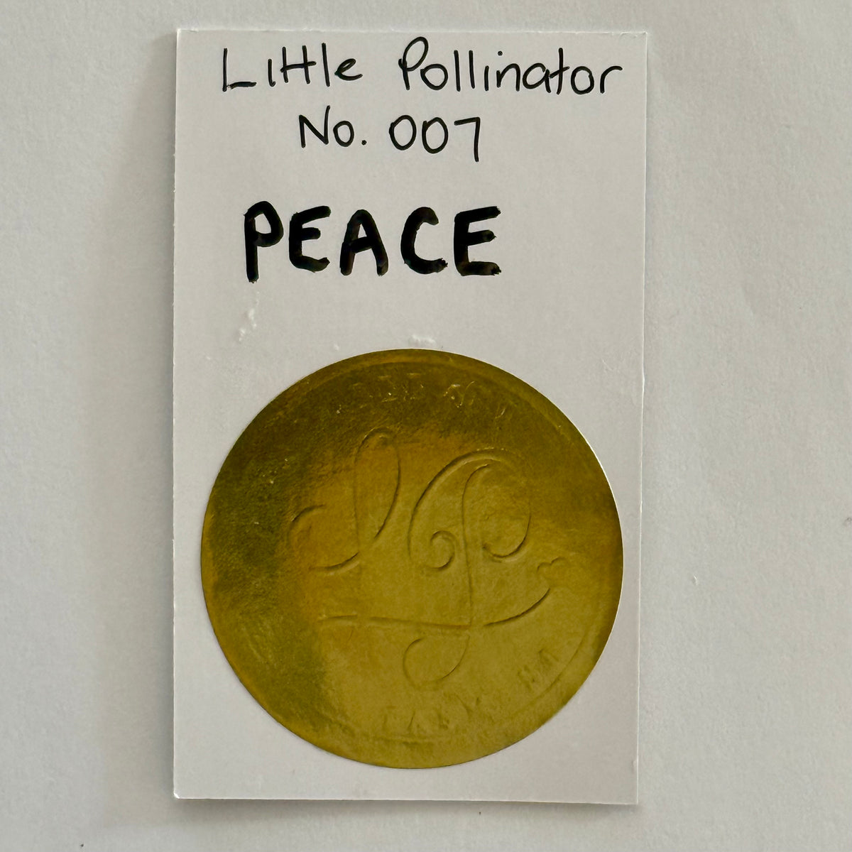 Little Pollinator No.007 Peace