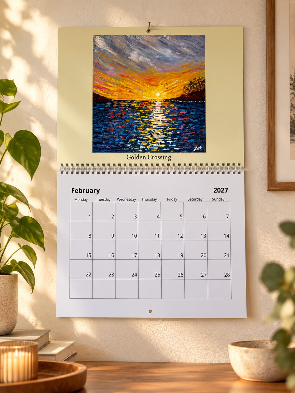 Painted Seasons — 2027 Tasmanian Art Calendar