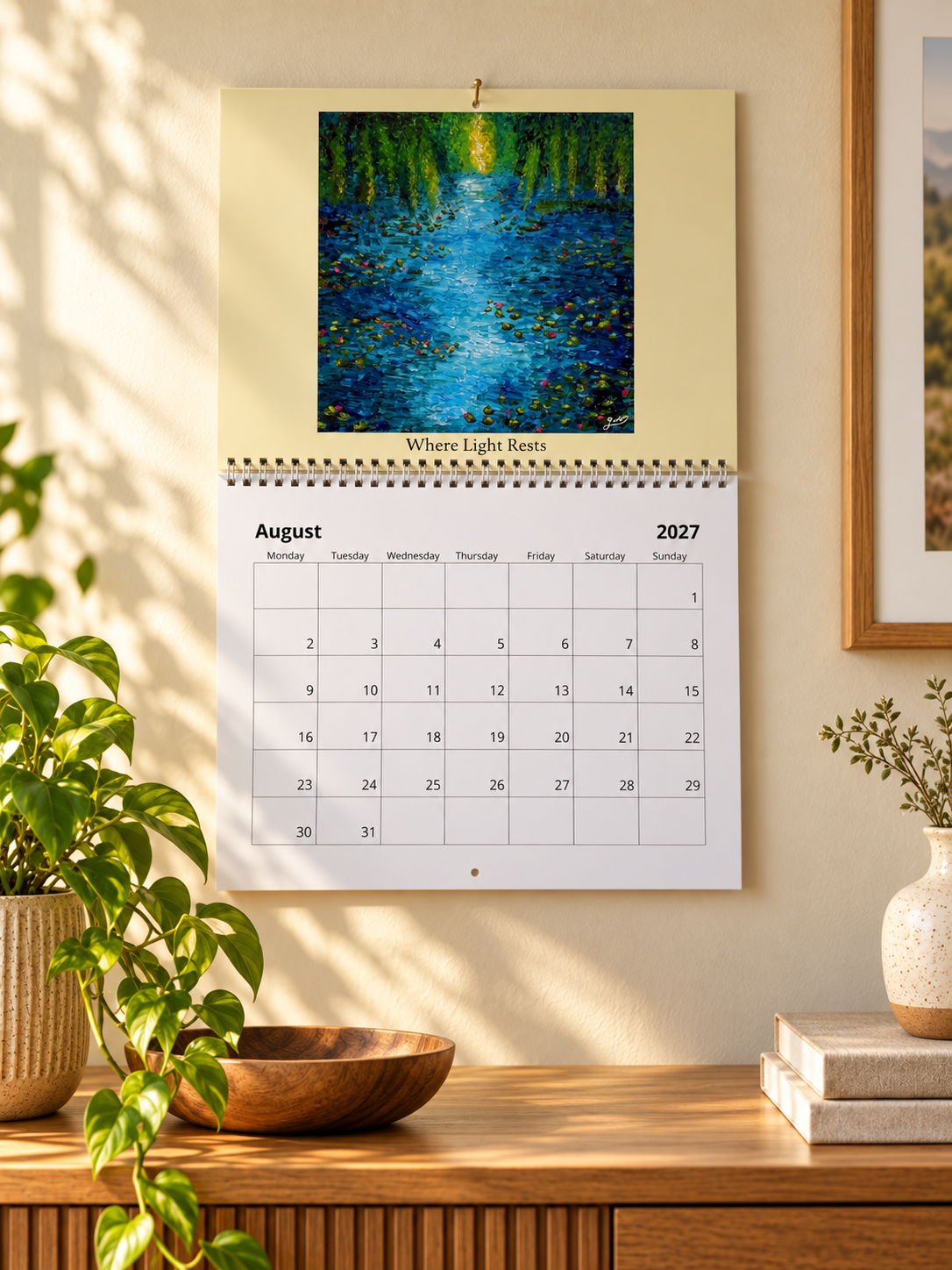 Painted Seasons — 2027 Tasmanian Art Calendar