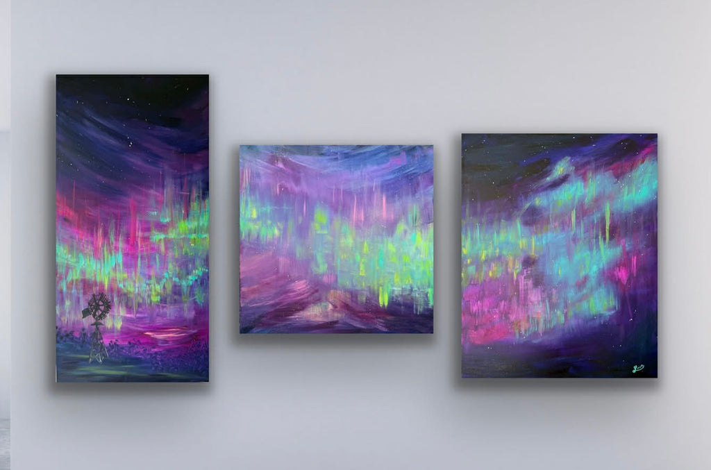 Aurora Australis Triptych